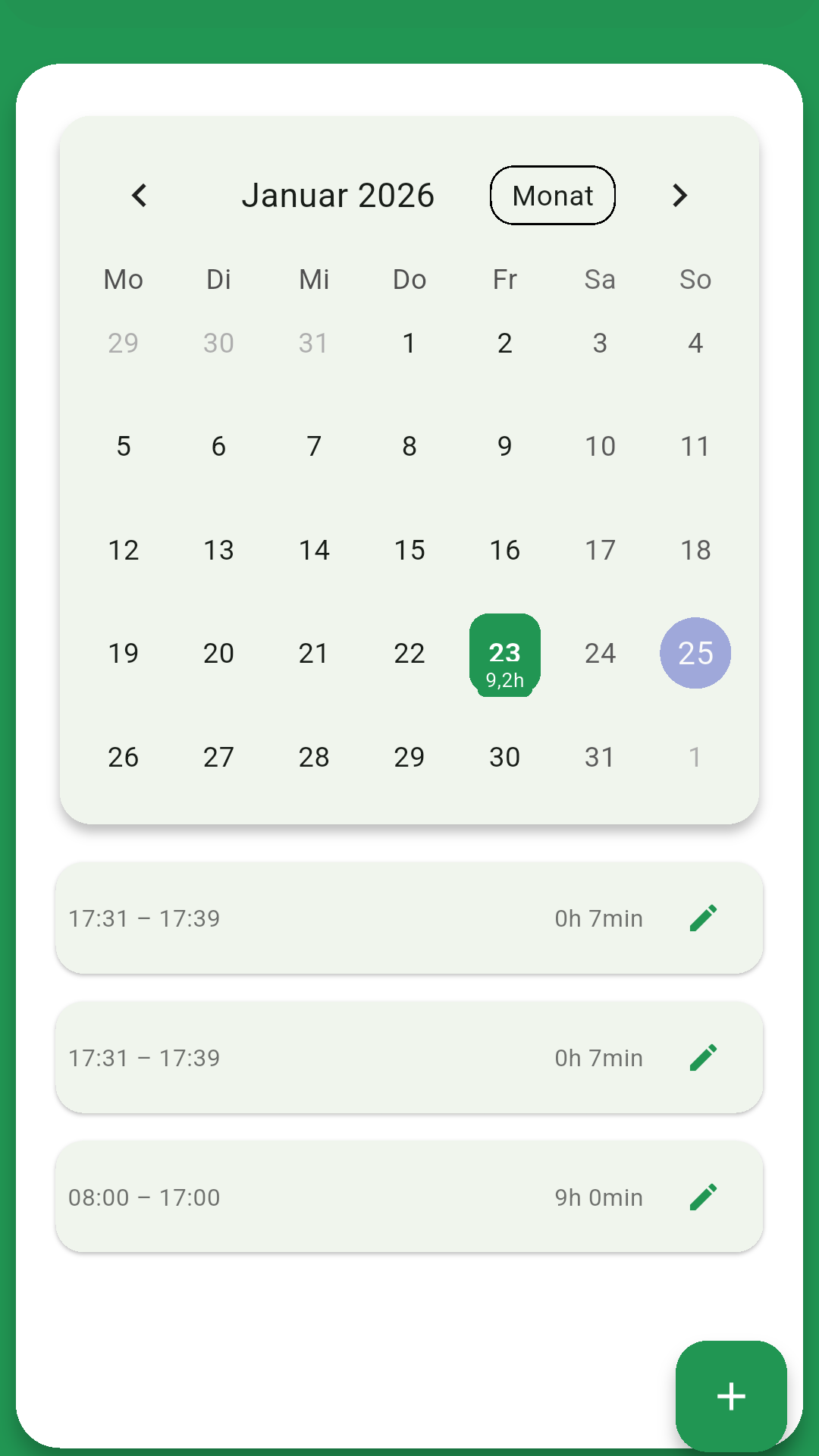 TrackXpert Zeiterfassung